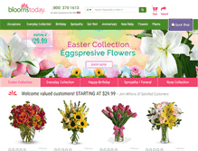 Tablet Screenshot of bloomstoday.com